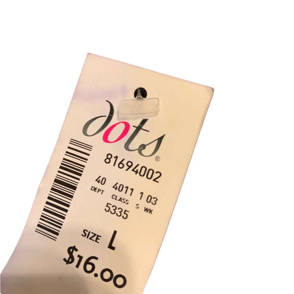 dots Ladies Blouse w/Racer Style Lace Back. - Picture 5 of 5